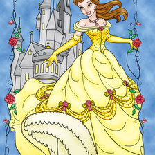 Схема вышивки «белль»