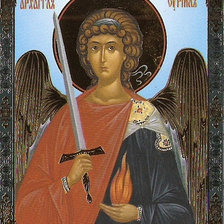 Схема вышивки «Святой Архангел Уриил огонь Божий»