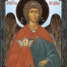 Схема вышивки «Святой Архангел Иегудиил хвала Божья»