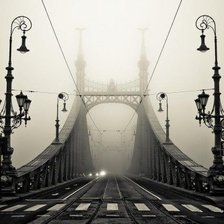 Схема вышивки «мост»