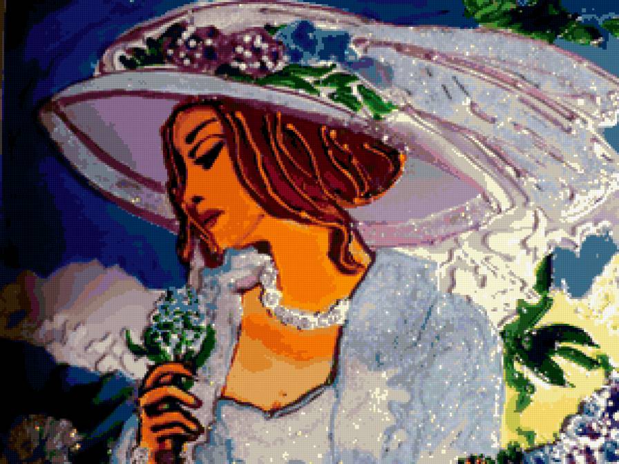 МИСС ЭЛЕГАНТНОСТЬ - дама в шляпе, женщины мира, женский образ, красота женщины - предпросмотр