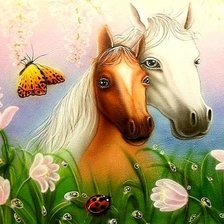 Схема вышивки «Весна»