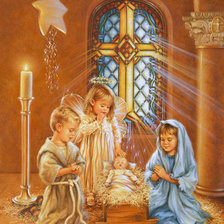 Схема вышивки «рождество»