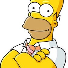 Схема вышивки «Гомер Симпсон»