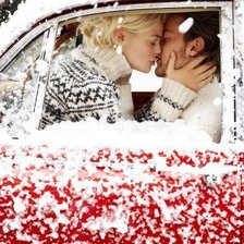 Схема вышивки «Поцелуй.»