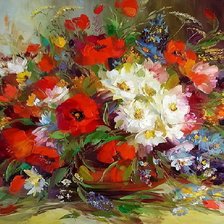 Схема вышивки «натюрморт»