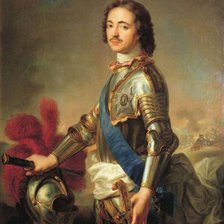 Схема вышивки «Петр 1»