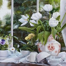 Схема вышивки «Натюрморт Wilka Weitzen»