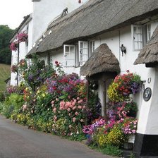 Схема вышивки «Сказочный домик»