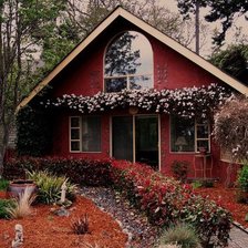 Схема вышивки «Сказочный домик»