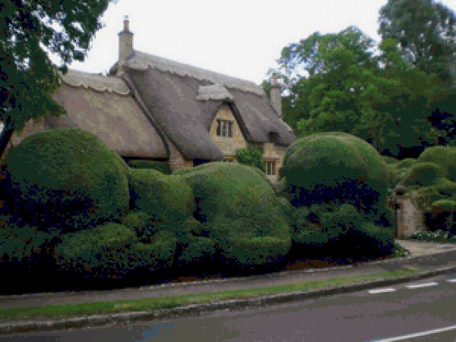 Сказочный домик - природа, улица, дом - предпросмотр