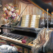 Схема вышивки «красота»