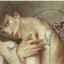 Схема вышивки «Девушка»