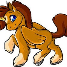 Схема вышивки «Маленький единорог»