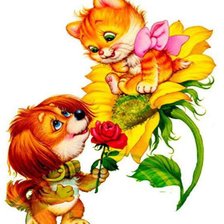 Схема вышивки «Роза для тебя»