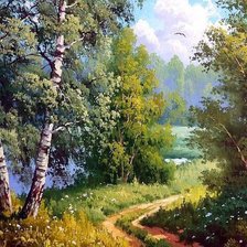 Схема вышивки «Лето»