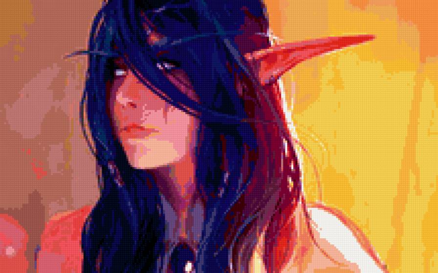 Эльф - игры, ночной эльф, фэнтези - предпросмотр