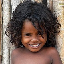 Схема вышивки «Девочка»