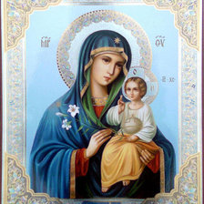 Схема вышивки «икона»