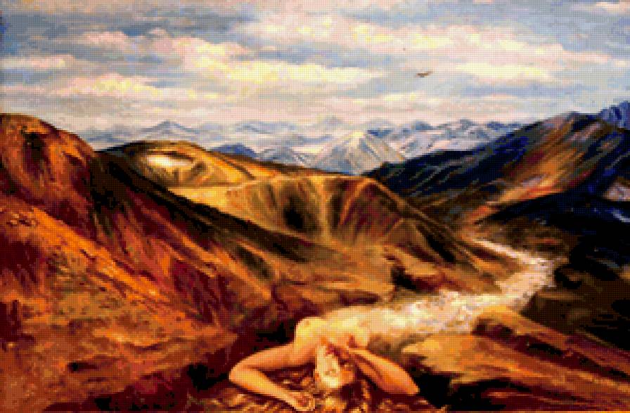 №266679 - искусство, живопись, сафронов, картина - предпросмотр