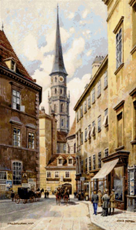 городской пейзаж - город, старый город, архитектура, городской пейзаж - предпросмотр