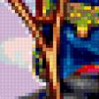 Предпросмотр схемы вышивки «Кот-пират» (№266831)