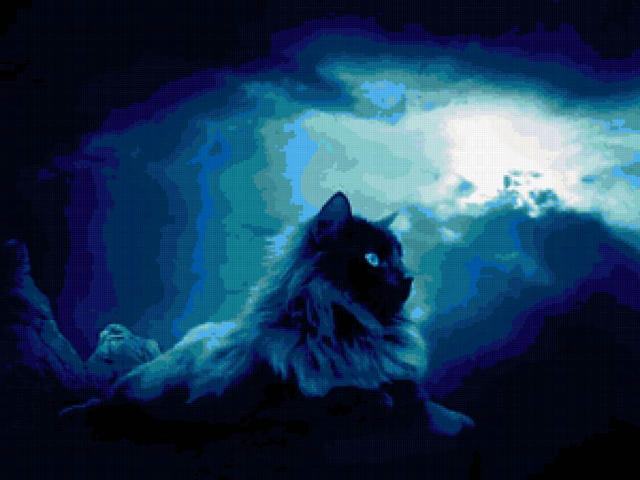 Сумерки. - кот - предпросмотр