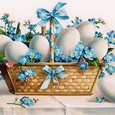 Схема вышивки «пасхальное яйцо»