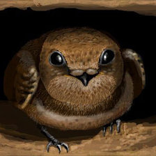 Схема вышивки «Птеньчик.»