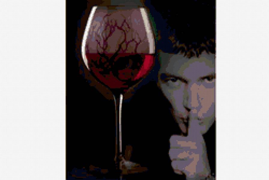 мужчина - актер, вампир, бандерас, вино - предпросмотр