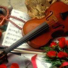 Схема вышивки «Музыка»