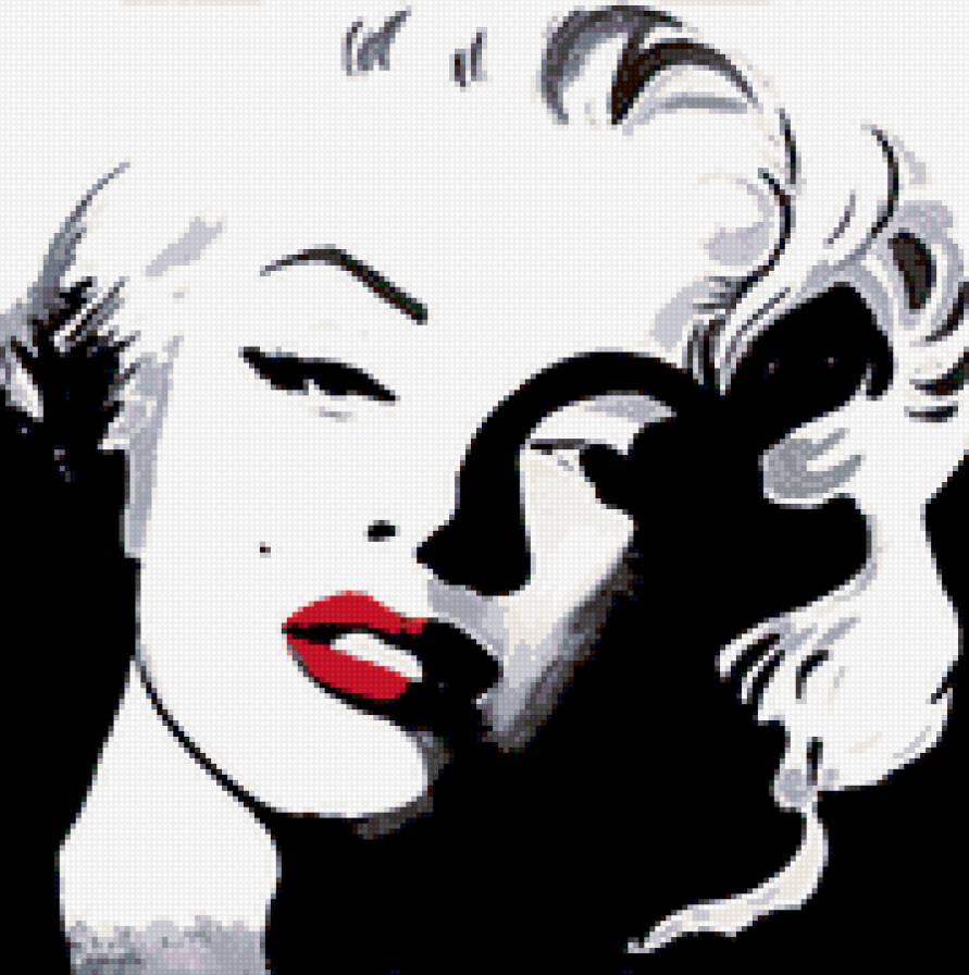 Мерлин Монро - лица, знаменитости - предпросмотр