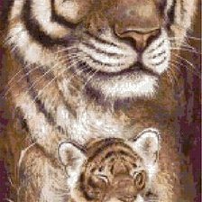 Схема вышивки «ласка»