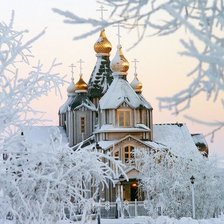 Схема вышивки «храм»