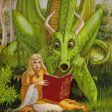 Схема вышивки «слово дракона»