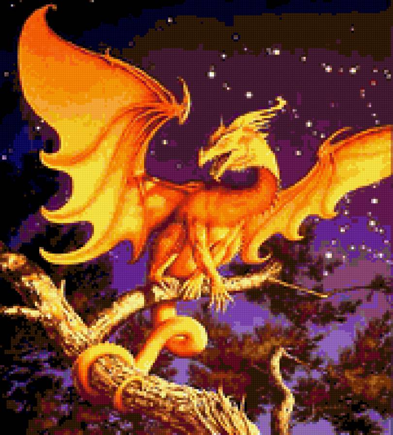 звездный дракон - предпросмотр