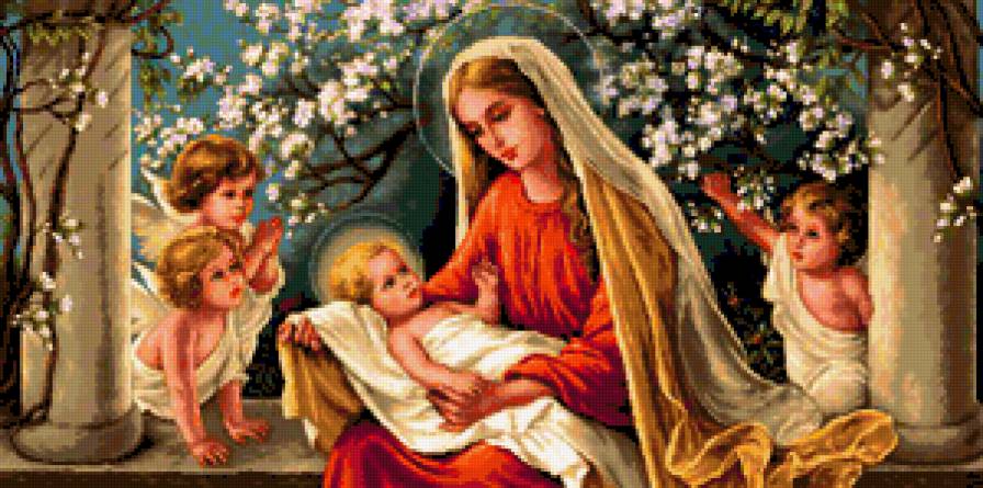 Мадонна с младенцем - предпросмотр