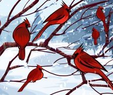 Схема вышивки «Для души»