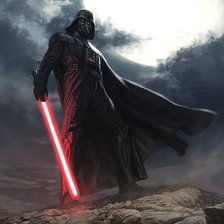 Схема вышивки «Darth Vader»