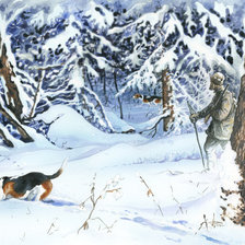 Схема вышивки «Лесные прогулки»