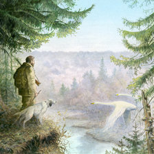 Схема вышивки «Полет»