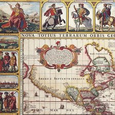 Схема вышивки «карта 1»