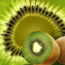 Схема вышивки «Киви»