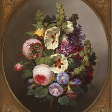 Схема вышивки «Цветочный натюрморт»