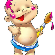 Схема вышивки «малыш»