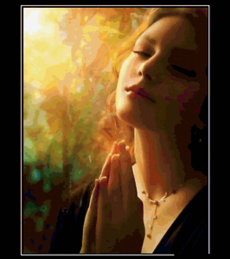 Молитва - девушки - предпросмотр