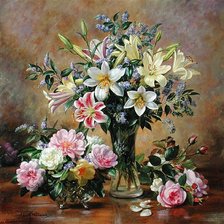 Схема вышивки «картина 4 Альберта Уильямса»