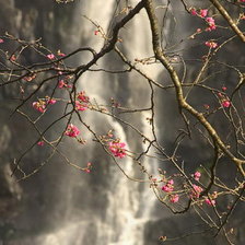 Схема вышивки «водопад»