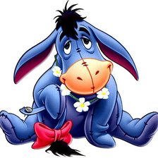 Схема вышивки «ослик ИА»