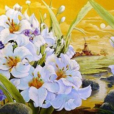 Схема вышивки «красота»